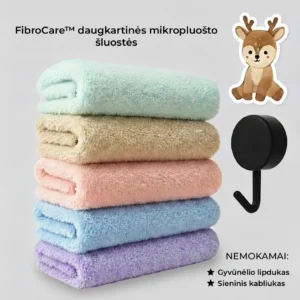 Microfiber cloths set with bonuses